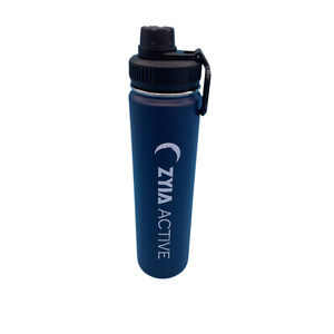 Zyia Navy Blue 24oz Stainless Steel Vacuum Insulated Water Bottle Activity